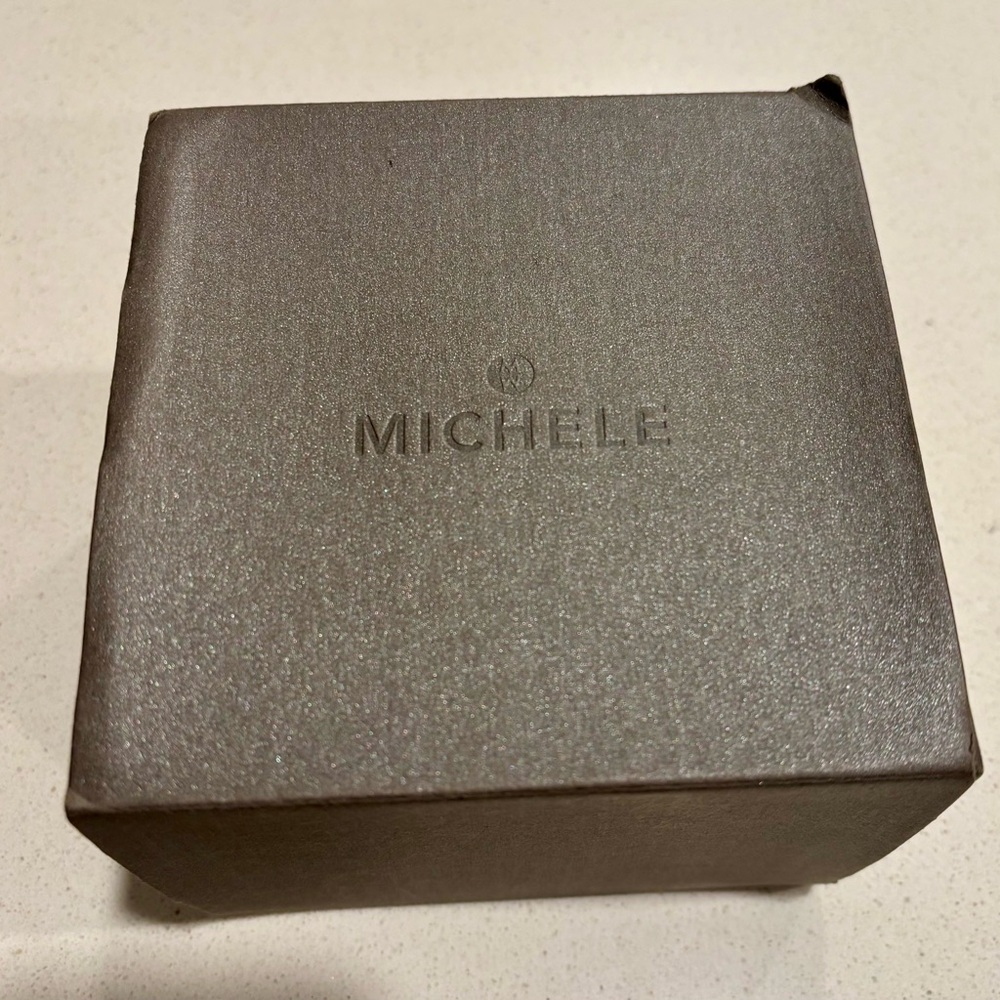 SOLD Watch Michele CSX Diamond Chronograph Mother of Pearl Watch Women’s - Picture 7 of 8